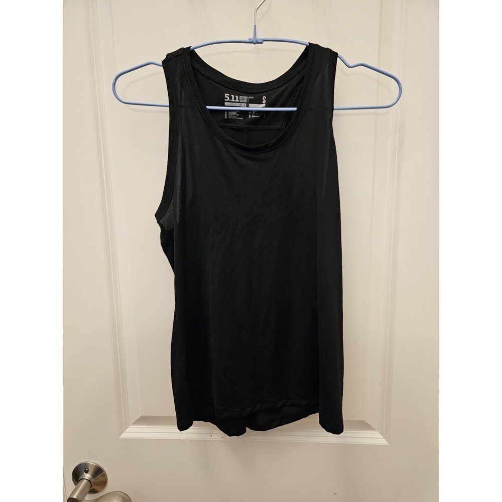 5.11 Tactical PT-R Athletic Tank Top Womens Small Black Performance Workout